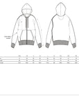 [DIRECT-SHIPPING] PA•RA•DO•XON BERLIN - LIMITED ZIP-HOODIE (Season 16)